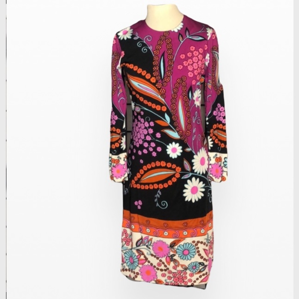 Marque De’pose’e Paris Vintage Floral Dress
